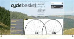 Desktop Screenshot of cyclebasket.com